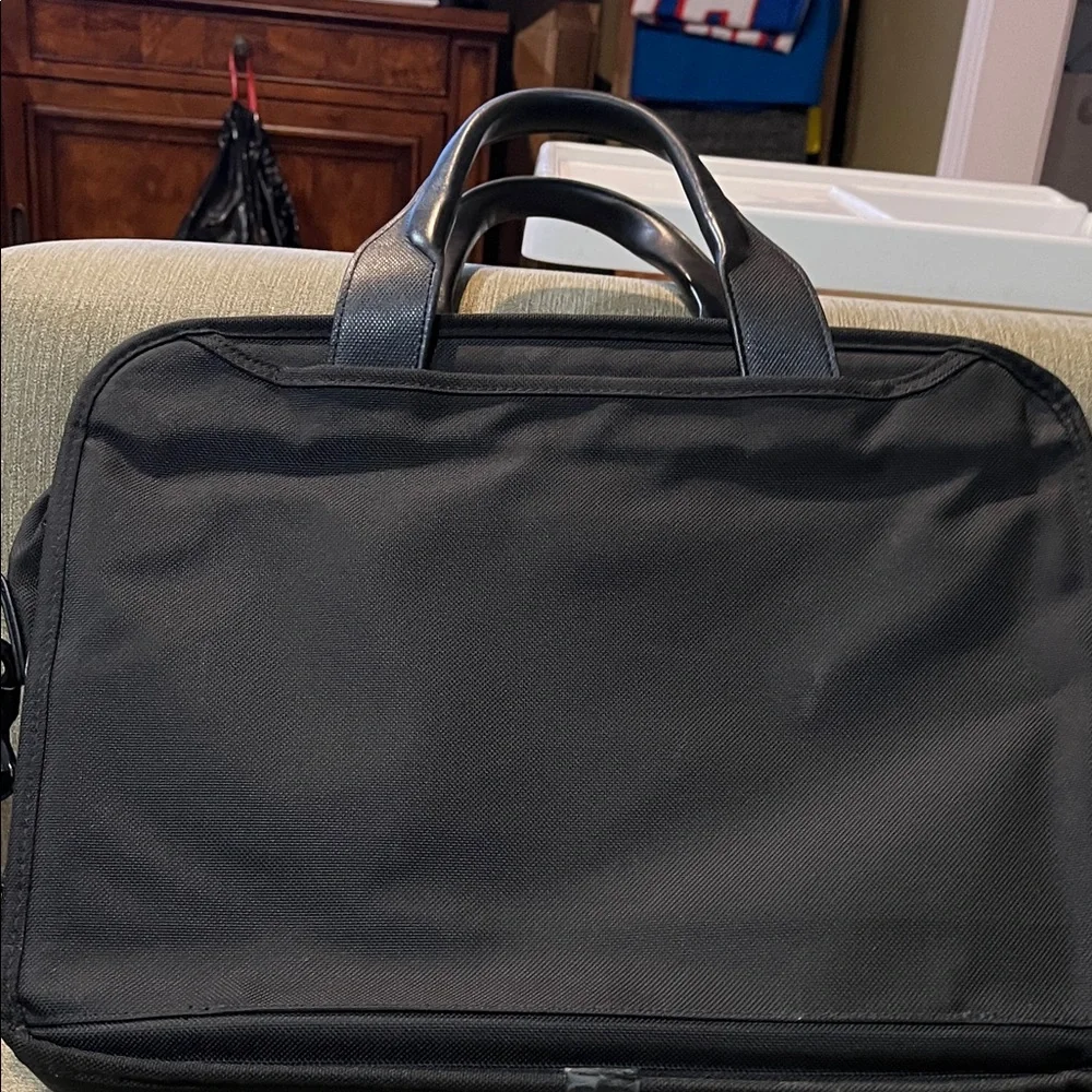 Tumi Black Briefcase for Men